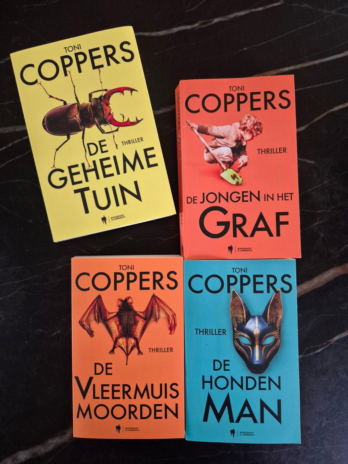 4 x Toni Coppers, Boeken, Ophalen of Verzenden, Zo goed als nieuw