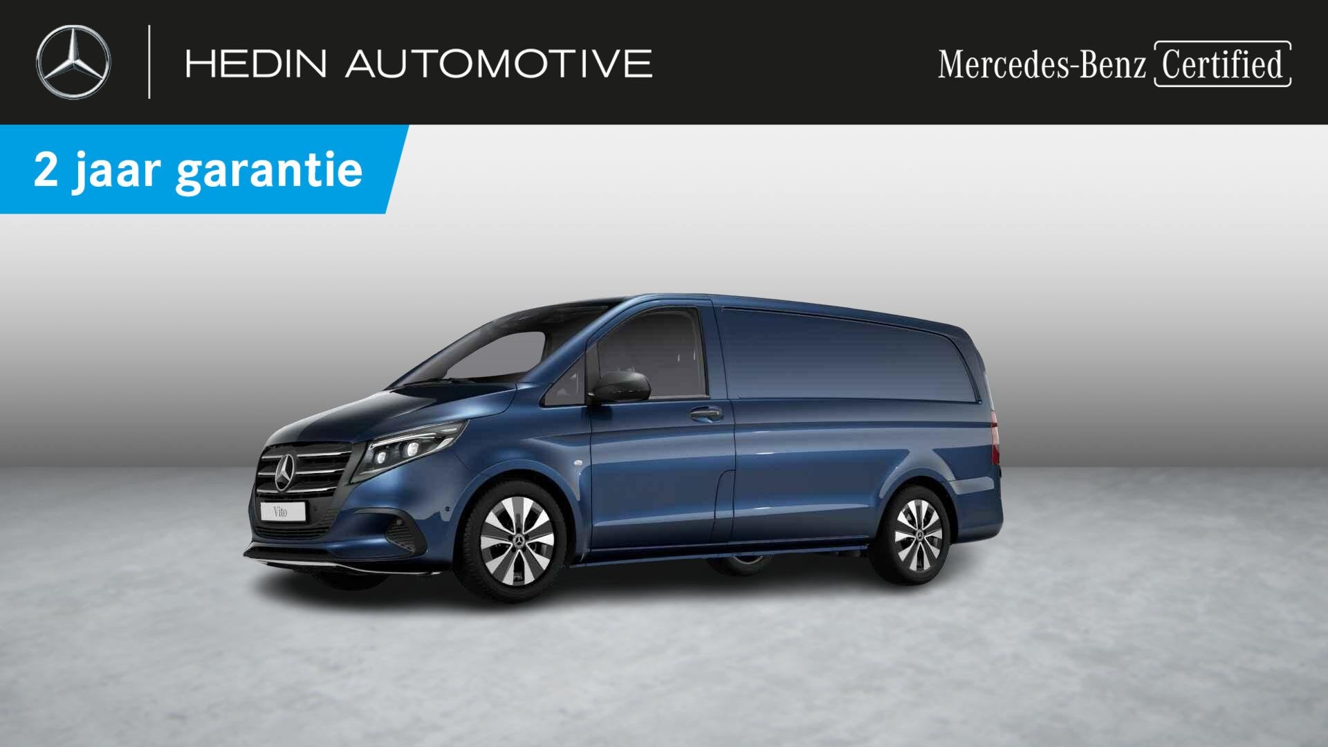 Mercedes-Benz Vito 119 CDI L2 Select 9G-TRONIC | Trekhaak |, Automaat, 4 cilinders, 2000 kg, Blauw