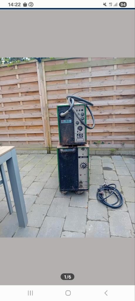 Cincinnati Migatronic 300, Doe-het-zelf en Bouw, Ophalen