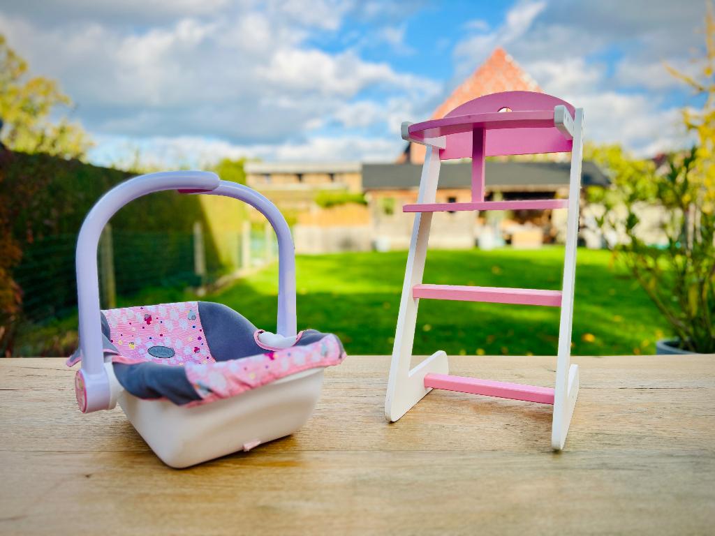 Kinderstoel en maxi-cosy (babyborn), Ophalen
