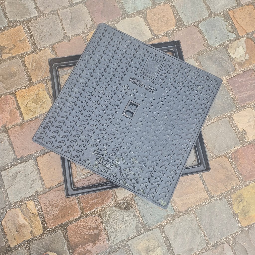 Gietijzeren putdeksel 600x600, Ophalen, Nieuw, Overige materialen