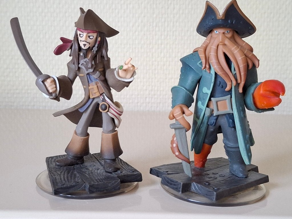 Pirates of the Caribbean : Jack Sparrow +  Davy Jones, Verzamelen, Ophalen of Verzenden, Nieuw