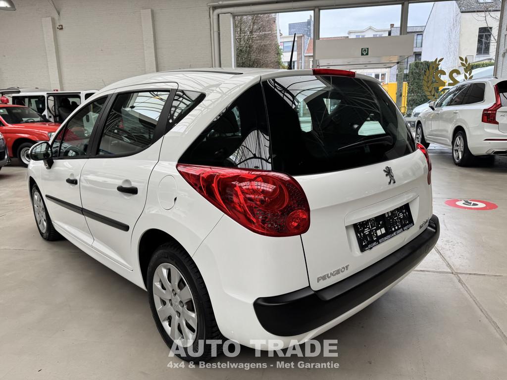 Peugeot 207 Stationwagen | 162.000km | Airco | Ex overheid, 90 ch, Entreprise, Boîte manuelle, Noir