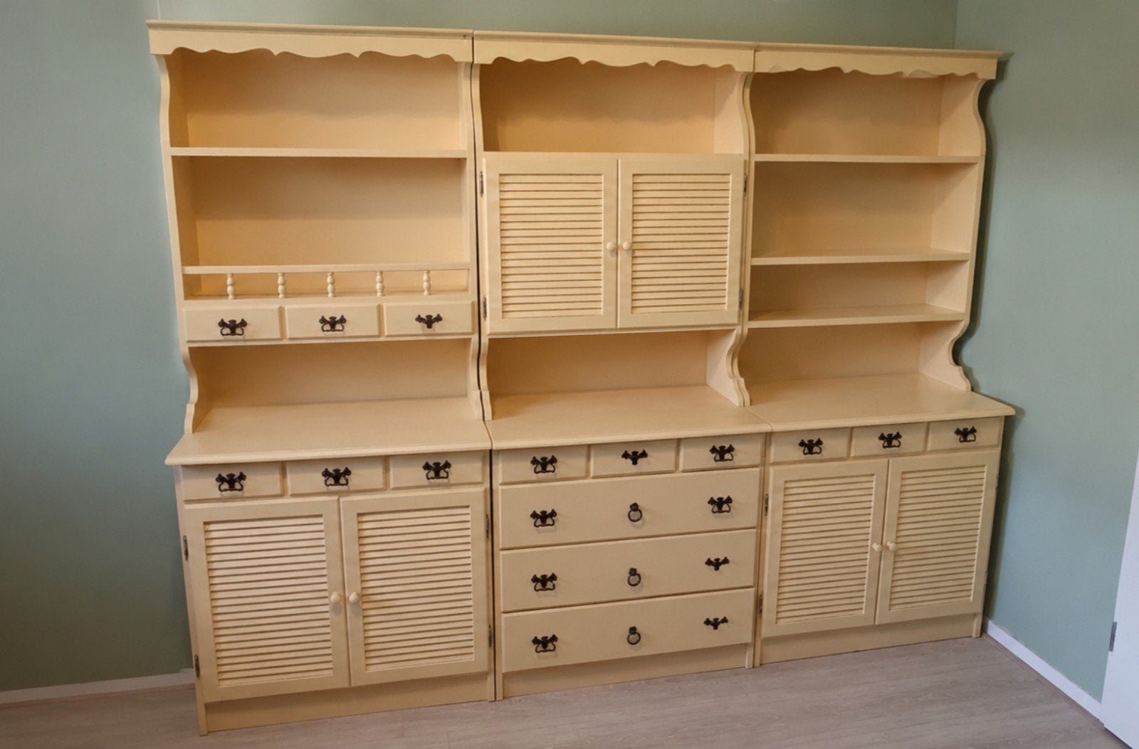 buffetkast met kastjes en lades, Huis en Inrichting, Ophalen, Gebruikt, Landelijk