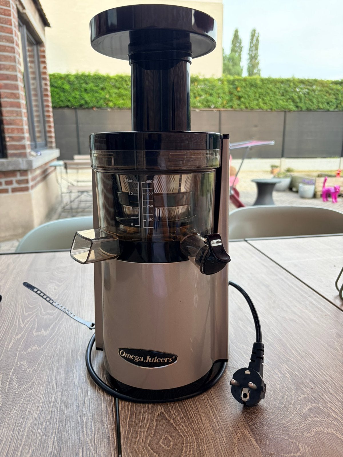 Omega Slow Juicer. Goede staat., Electroménager, Extracteurs de jus, Comme neuf, Presse-agrumes lent, Enlèvement