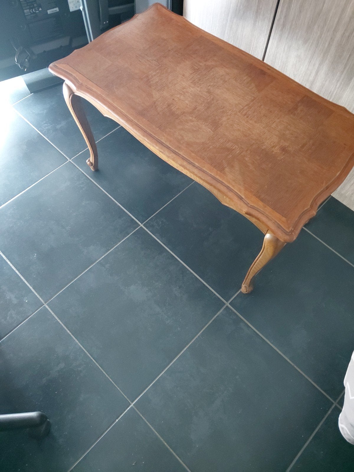 salontafel gratis, Ophalen