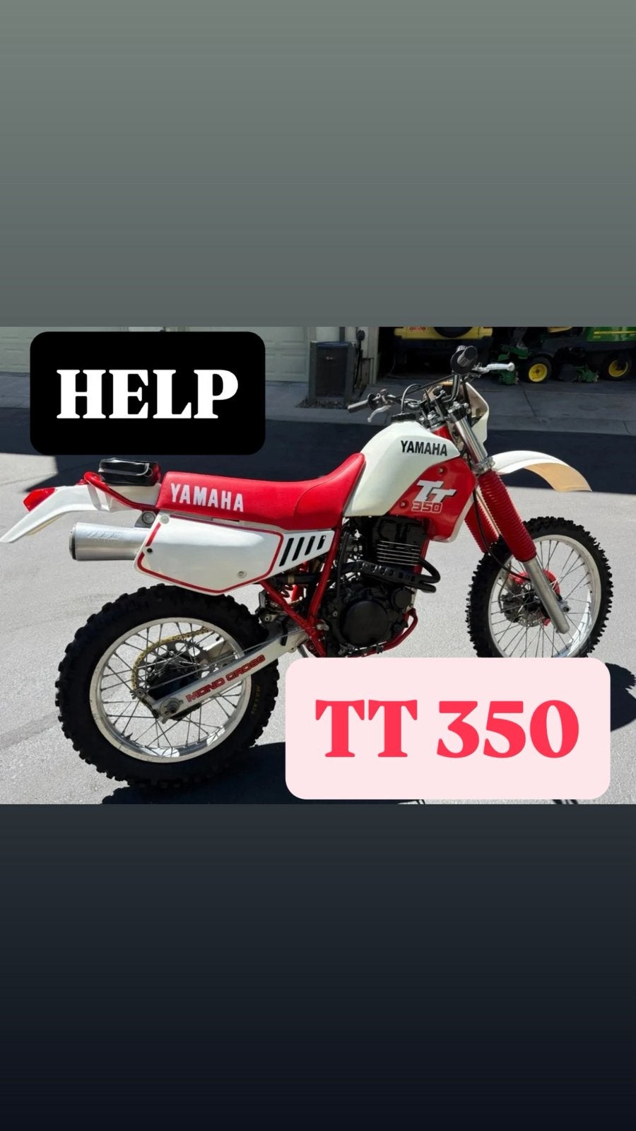 Aide TT 350, Particulier