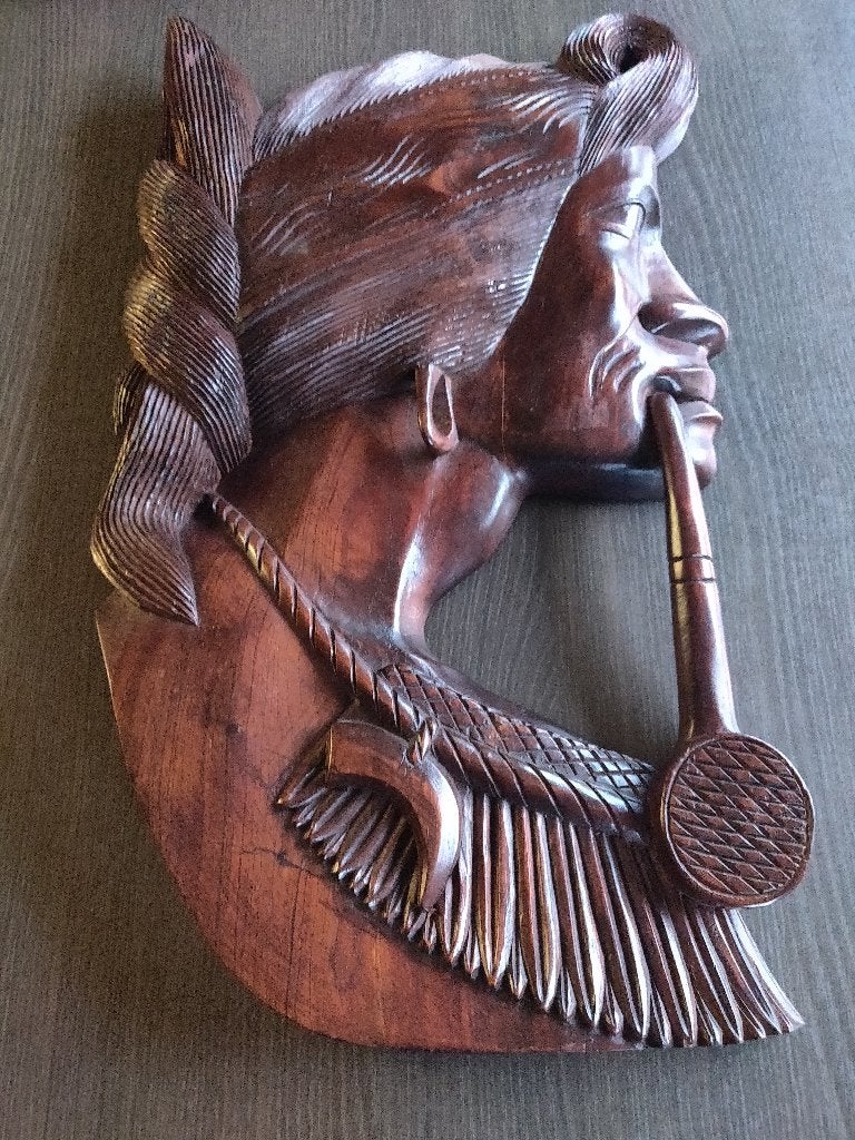 houtsculptuur, Antiek en Kunst, Ophalen of Verzenden, Hout, Houtsnijwerk