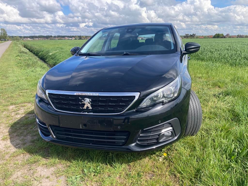 Peugeot 308 diesel, automaat, Euro 6., Auto's, Stof, Euro 6, Zwart, Particulier