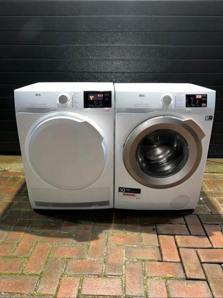 Gloednieuwe wasmachine en droger TE HUUR, Elektronische apparatuur, Wasmachines, Ophalen of Verzenden, Nieuw