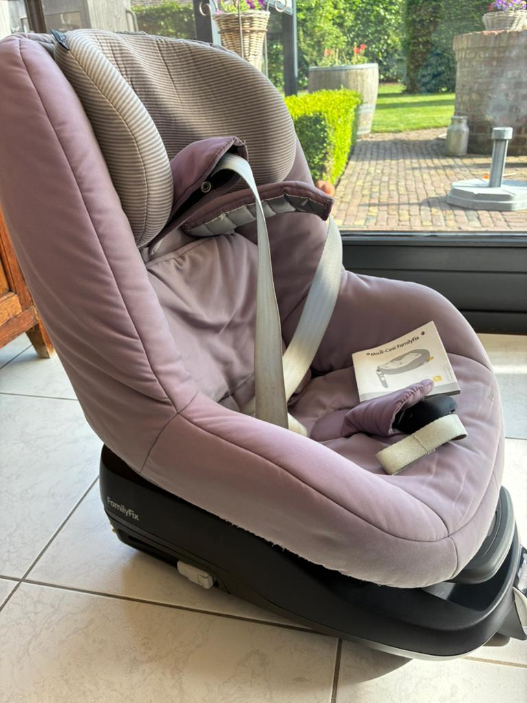 Maxicosi pearl grijs, Ophalen, Gebruikt, 0 t/m 18 kg, Slaapstand