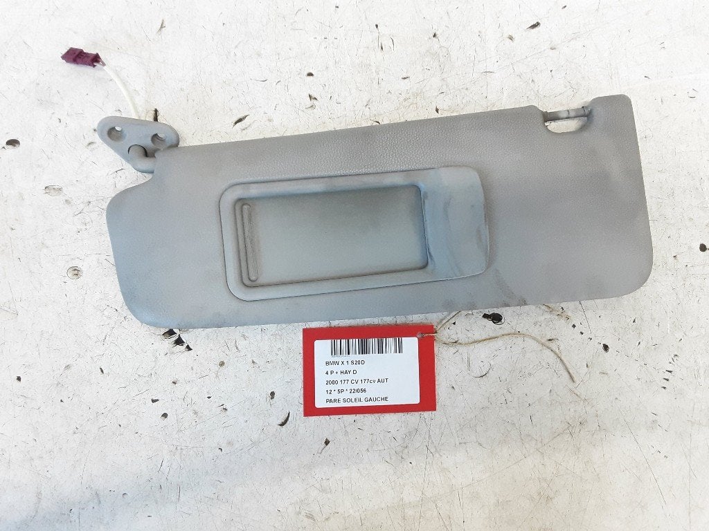 ZONNEKLEP LINKS BMW X1 (E84) (01-2009/06-2015), Gebruikt, Mevr. I. Hauben, BMW, Rue de l'Espoir 34 34
4030  GRIVEGNÉE, BE