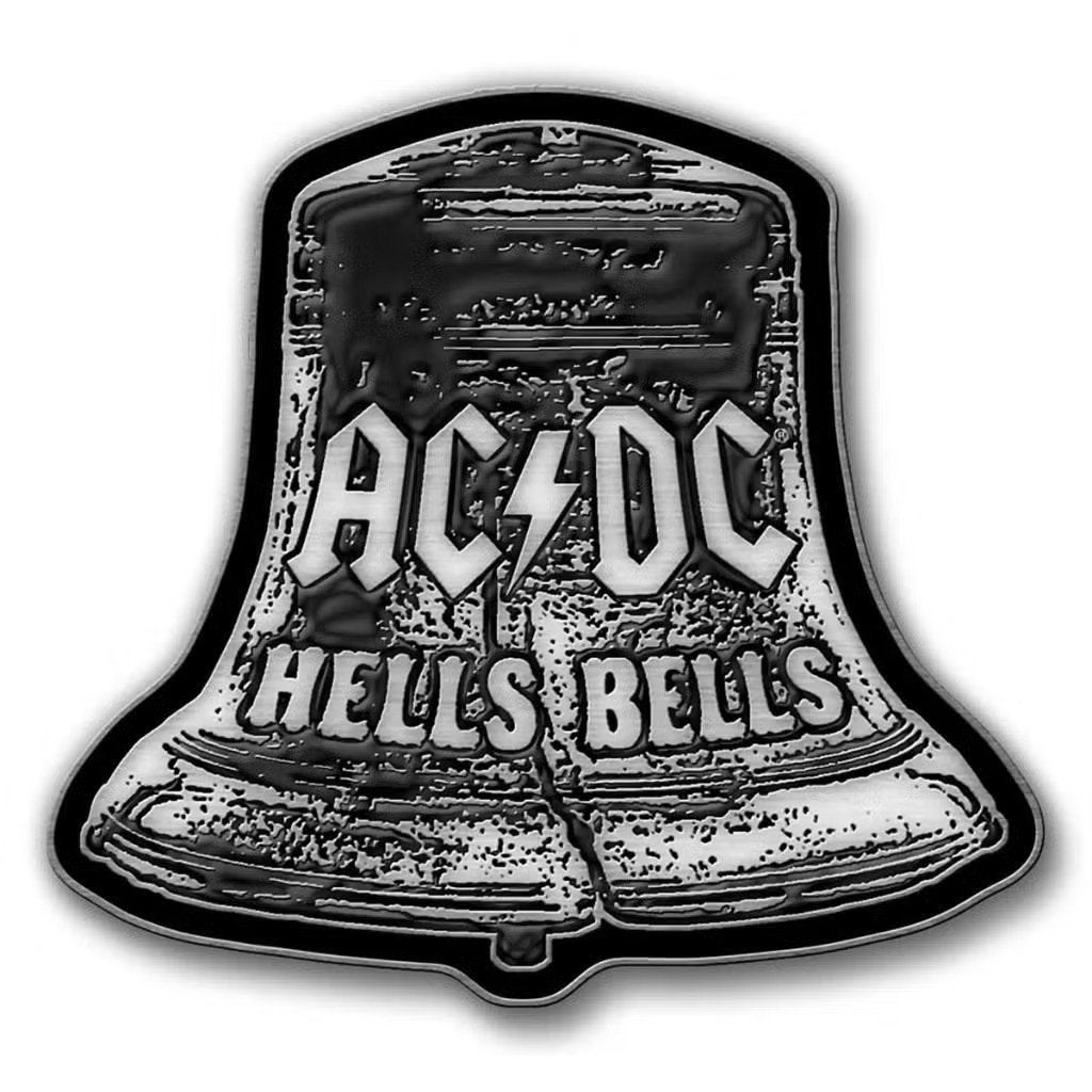 AC/DC - Hells Bells - ijzeren pin officiële merchandise, Verzamelen, Ophalen of Verzenden, Nieuw