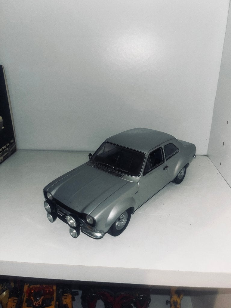 ford escort 1 rs 1600 1970 1/18, Verzenden, Zo goed als nieuw, Auto, MiniChamps