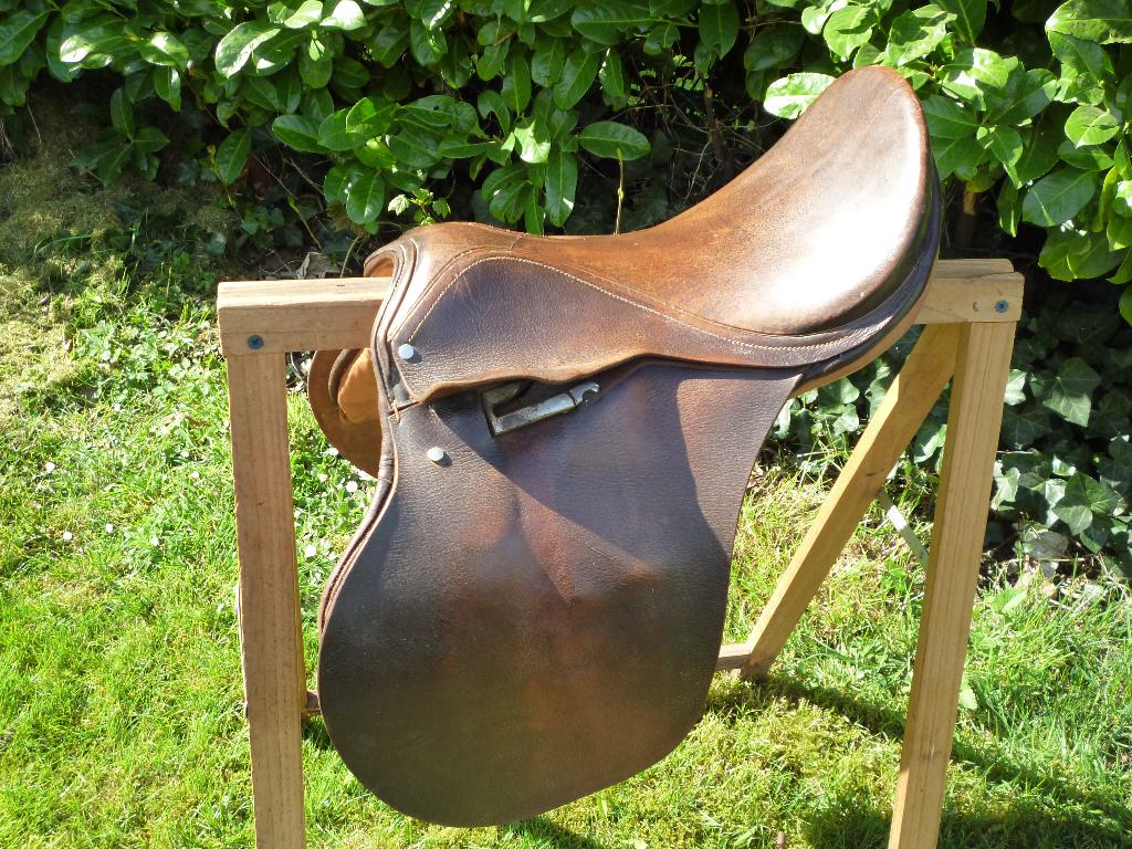 Selle poney cuir, Animaux & Accessoires, Chevaux & Poneys | Selles, Enlèvement