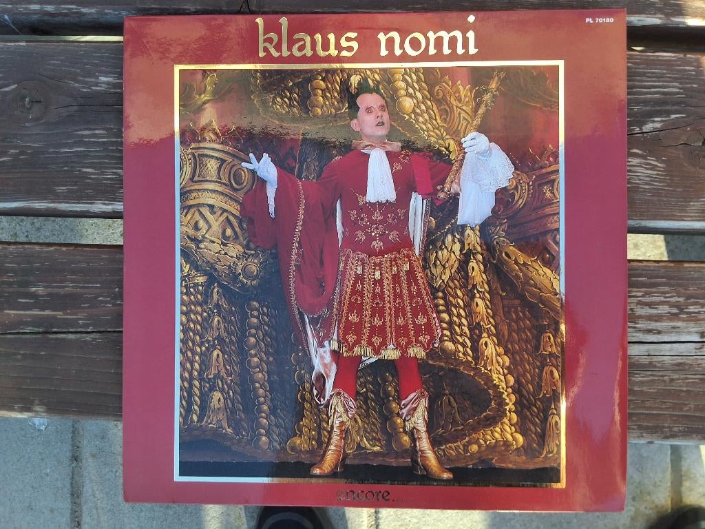 Ancien 33 tours de klaus nomi, Enlèvement ou Envoi