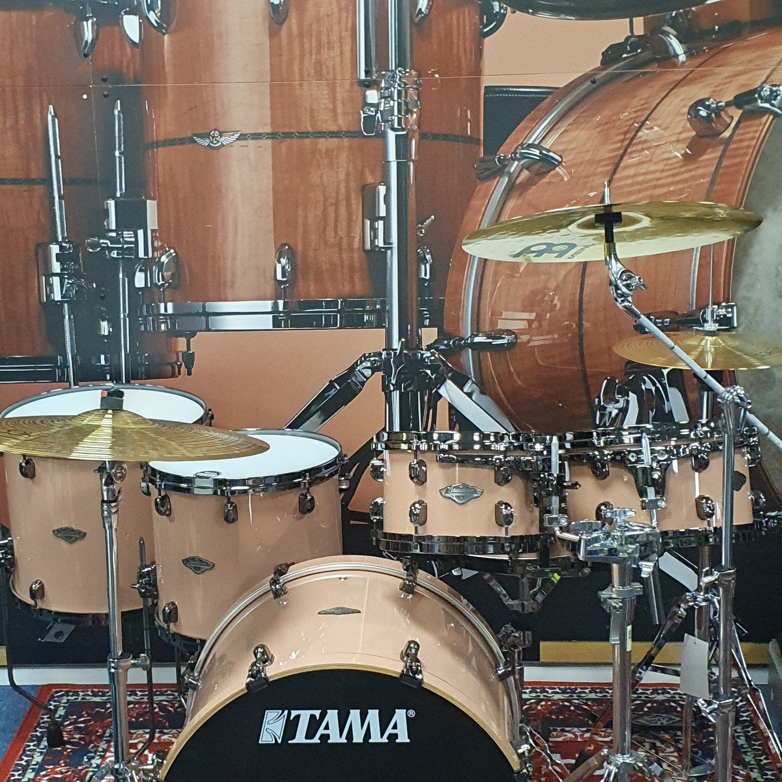 Tama Starclassic Performer " Dusty Rose" Limited Edition @, Muziek en Instrumenten, Ophalen of Verzenden, Tama