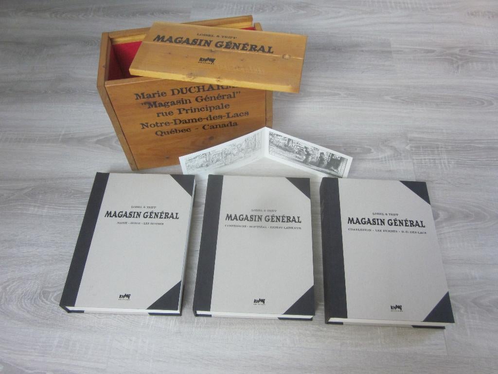 bd tirage khani magasin général avec coffret  250 euros, Livres, Enlèvement ou Envoi, Utilisé