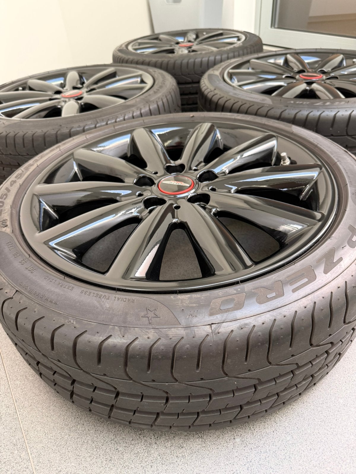 Originele mini 17 inch styling 499 velgen set., Ophalen, Velg(en), 17 inch, Zomerbanden