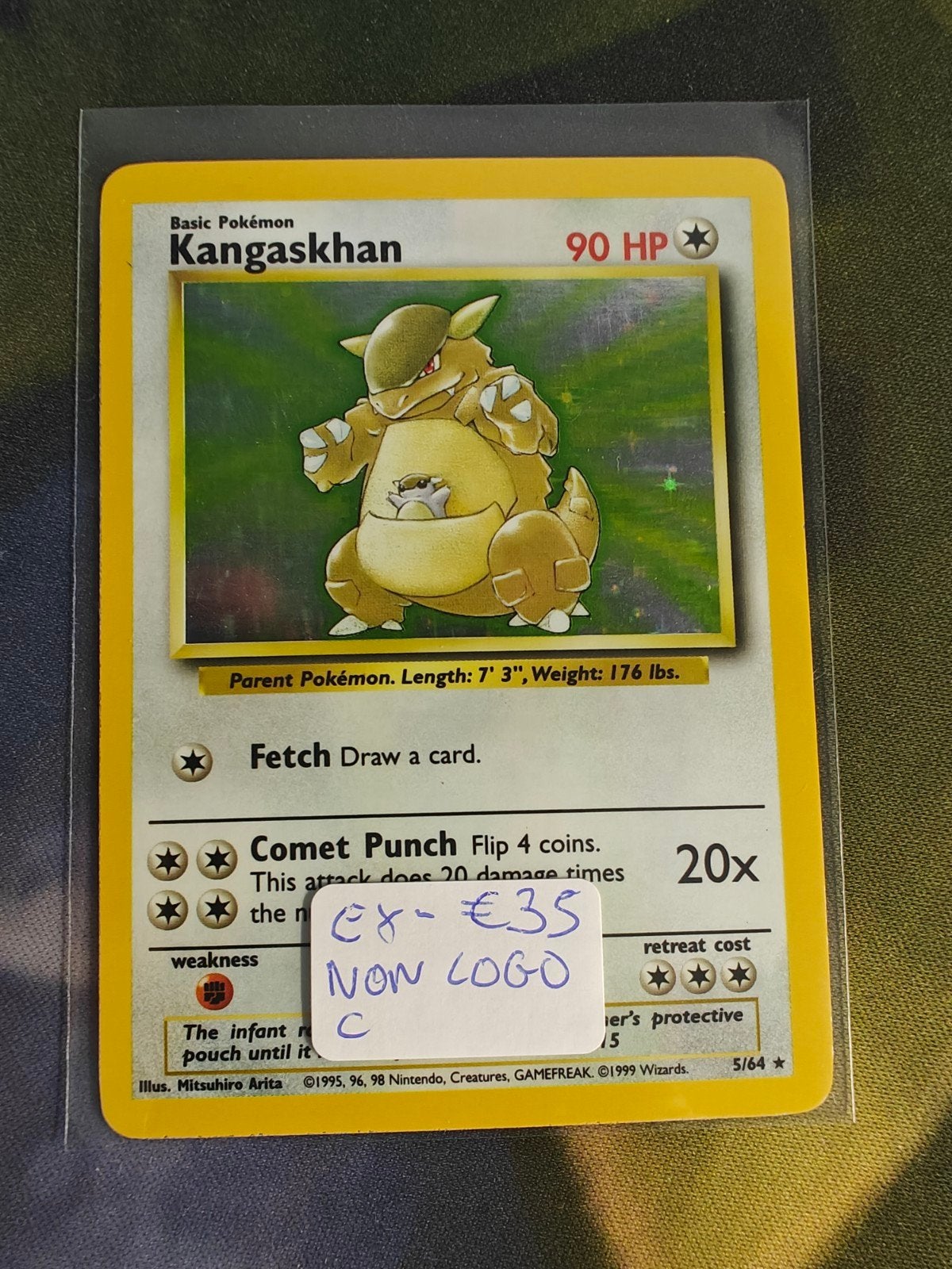 Jungle No symbol kangaskhan 5/64, Ophalen of Verzenden