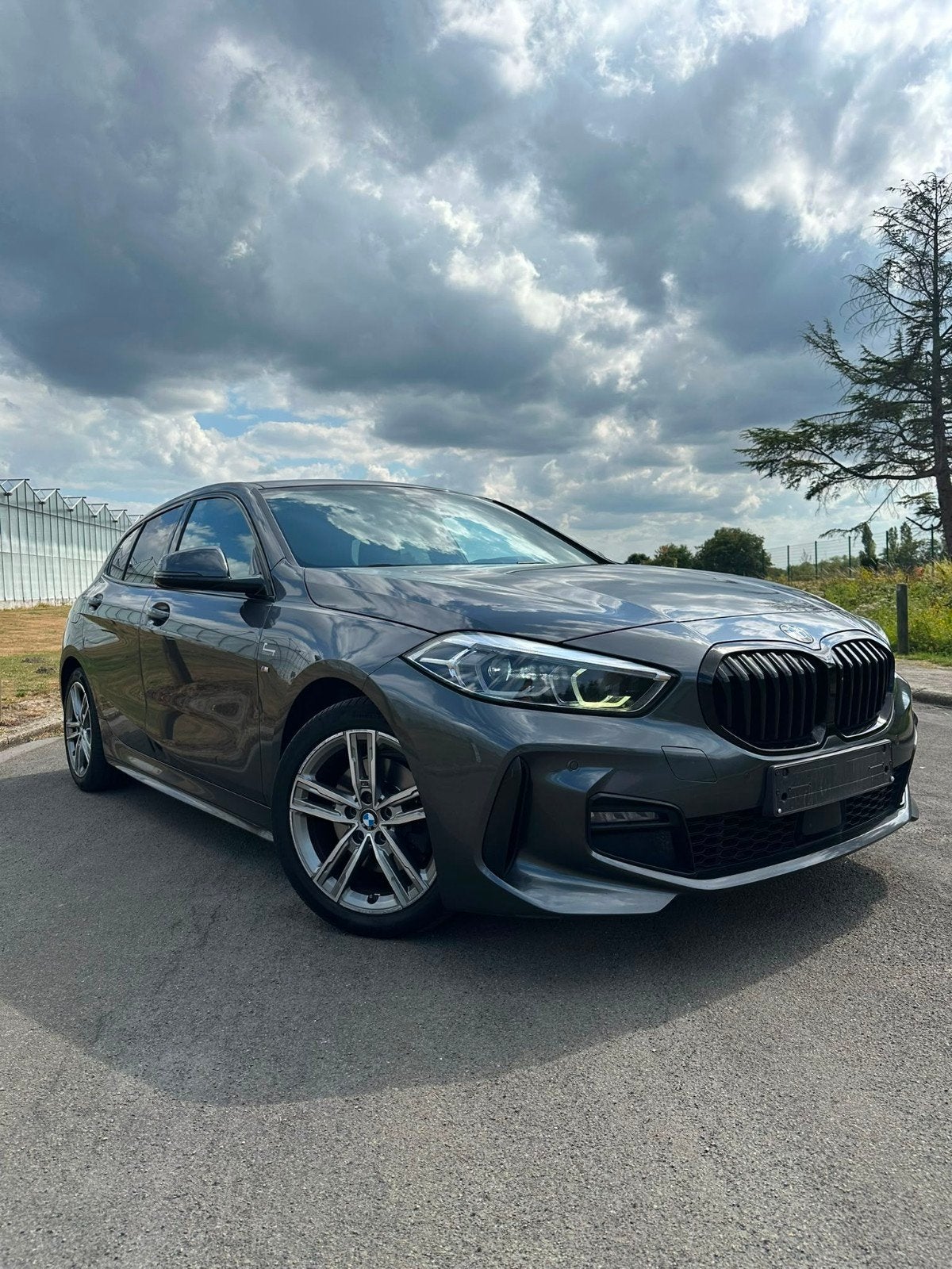Bmw 118d M- pakket 150 pk Automaat Navi-pdc-AC, 1 Reeks, 4 cilinders, Leder en Stof, 5 deurs