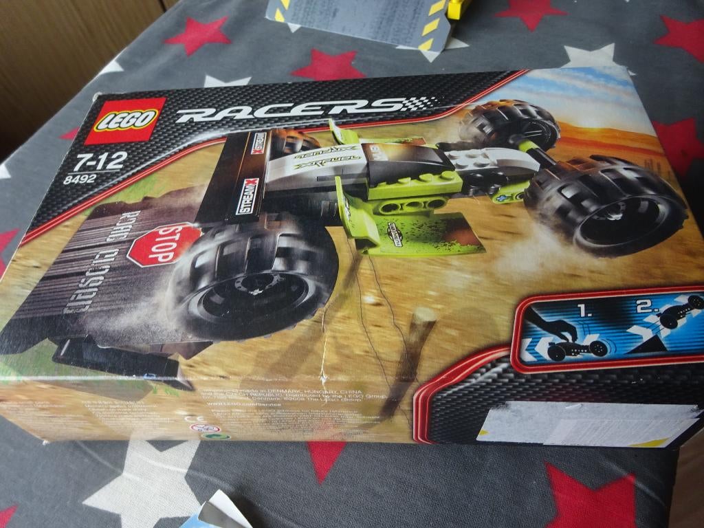 Lego Racer boite et notice 8492, Enfants & Bébés, Enlèvement ou Envoi, Utilisé, Lego