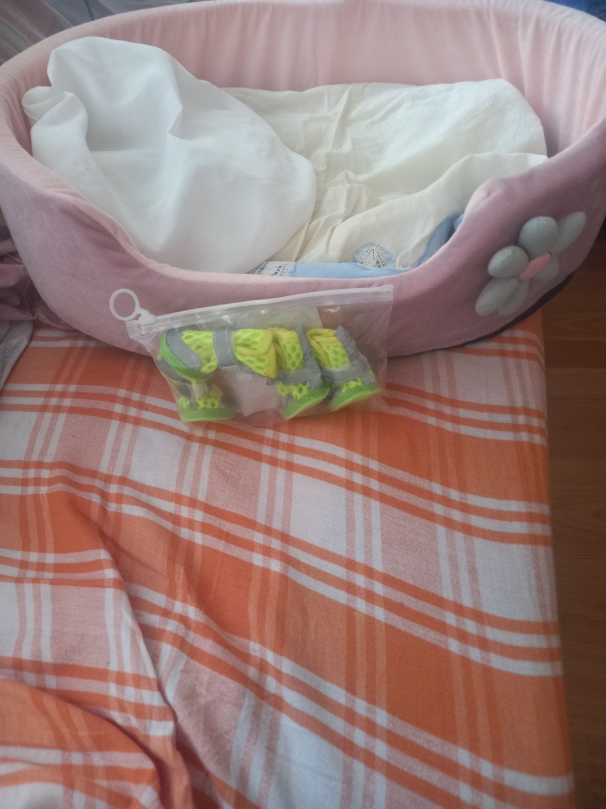 Pagnier et chausson pour petit chien, Dieren en Toebehoren, Hondenmanden