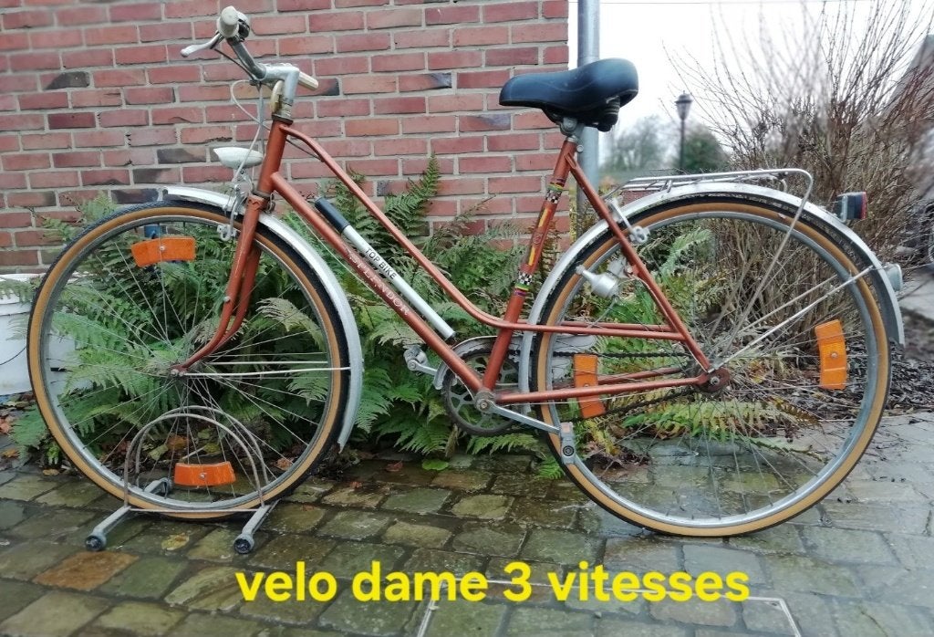 velo dame, Vélos & Vélomoteurs, Autres marques, Frein sur jante, Moins de 10 vitesses, Enlèvement