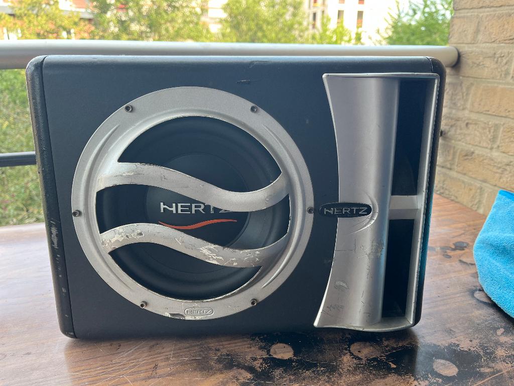 Hertz EBX 200R passieve subwoofer, Ophalen, Gebruikt