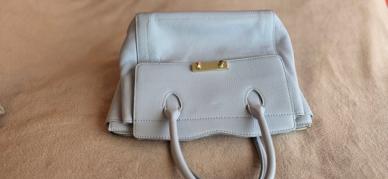 Cow leather hand bag, crossbody bag, Ophalen of Verzenden