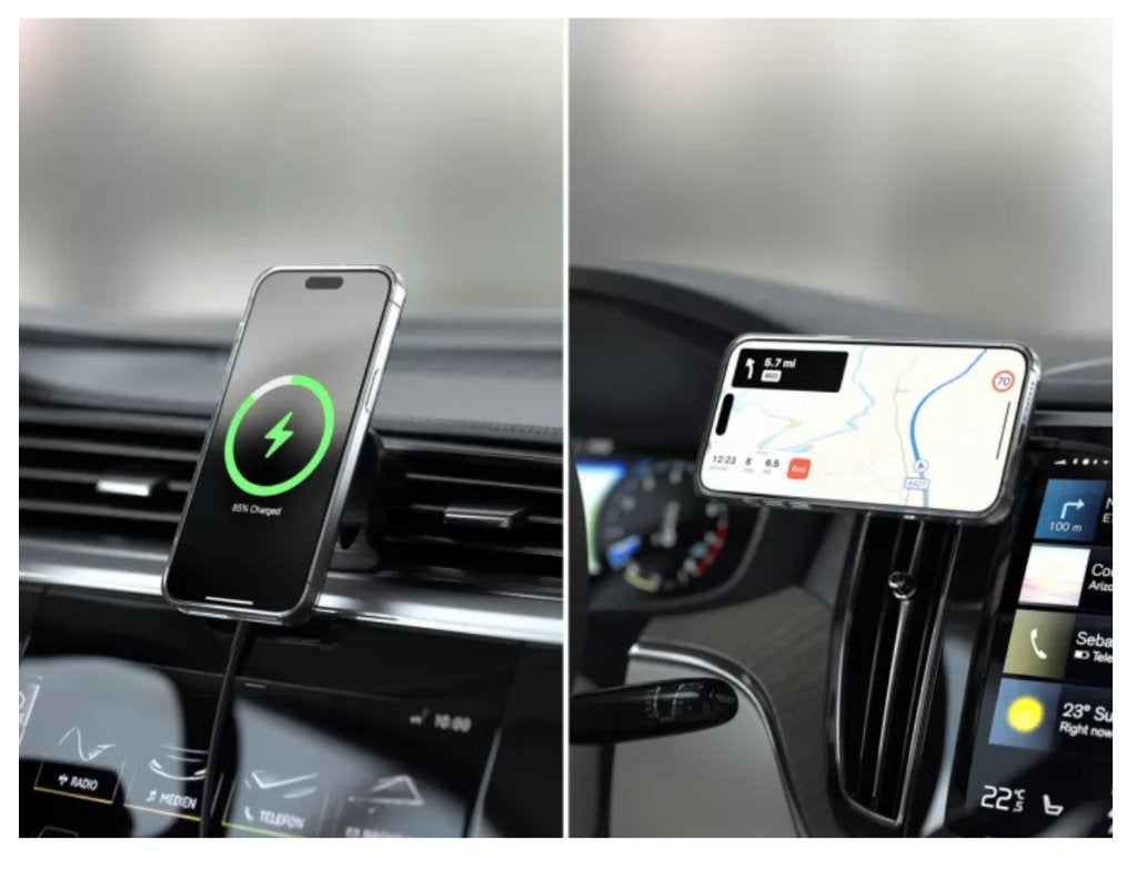 Chargeur de voiture sans fil Satechi Qi2, Télécoms, Blackberry, Enlèvement ou Envoi, Autres marques, Chargeur de voiture