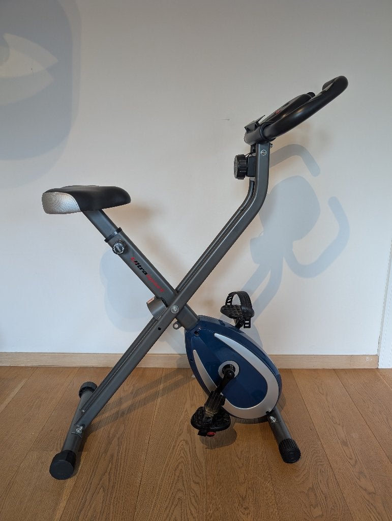 Vélo d'appartement pliable - Ultrasport F-Bike, Enlèvement, Comme neuf, Jambes, Vélo d'appartement