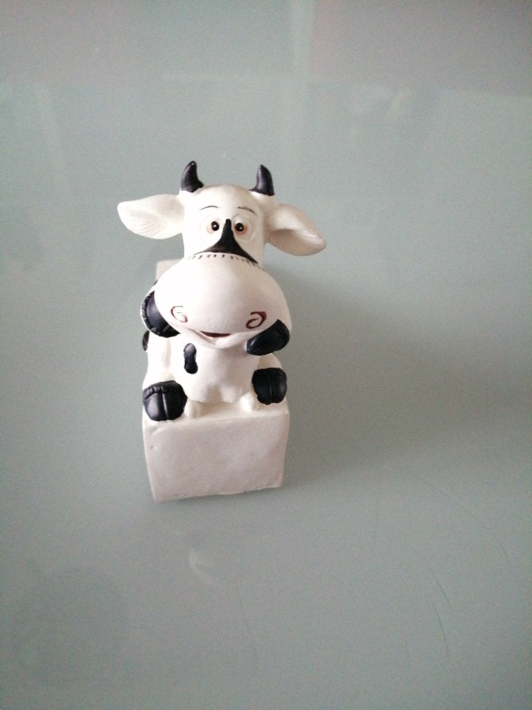 Deurstopper koe, Binnen, Nieuw, Ophalen of Verzenden, Wit