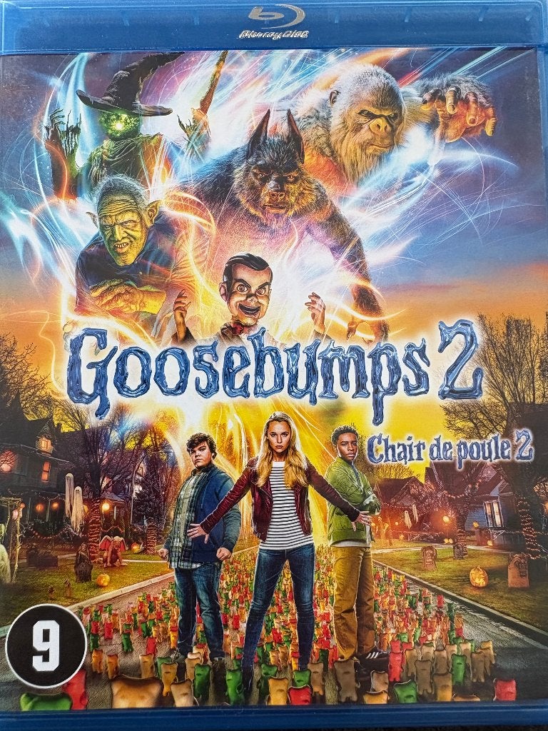 Goosebumps 2 Blu-ray, Cd's en Dvd's, Inclusief extra's, Engels, Nederlands, Film
