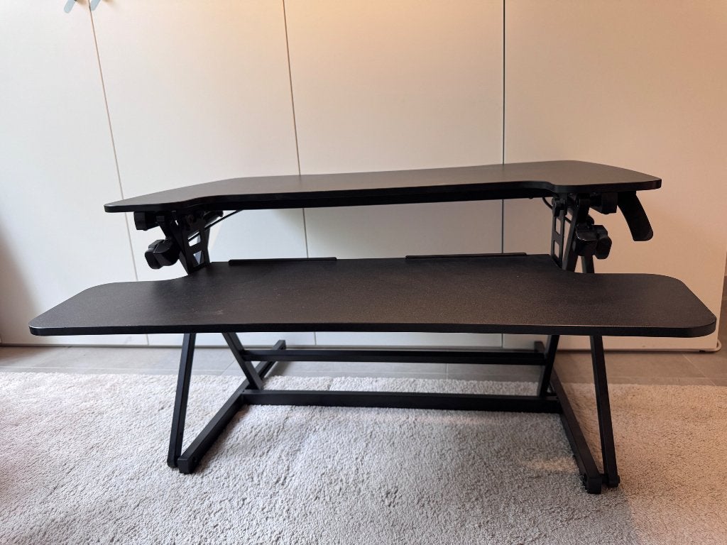 Height Adjustable Standing Desk Converter, Huis en Inrichting, Ophalen, Gebruikt, In hoogte verstelbaar, Modern