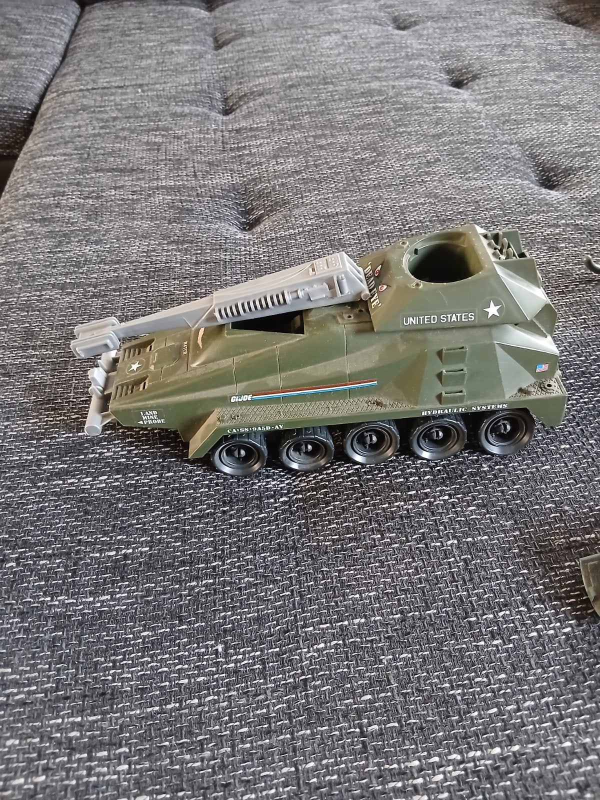 Gi Joe voertuig persuador tank ( vintage speelgoed), Ophalen