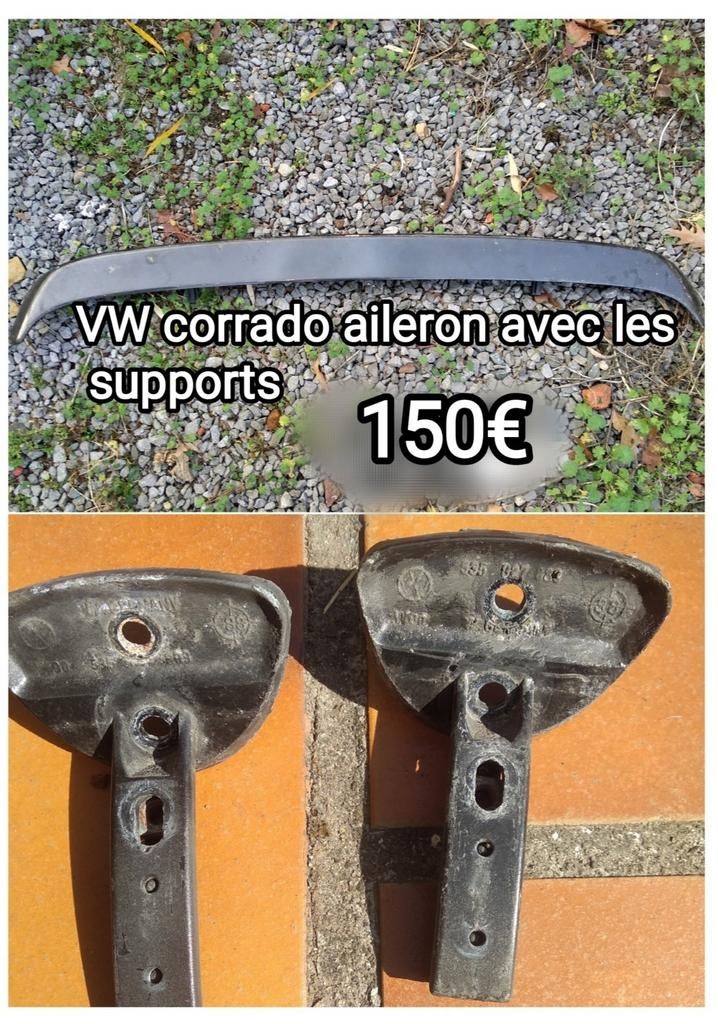 VW Corrado aileron autre pièces voir les photos, Utilisé, Arrière, Haillon arrière