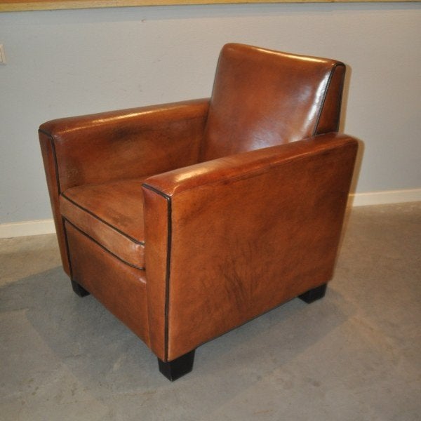 Nieuwe schapenleren fauteuil van Lounge Atelier, Ophalen
