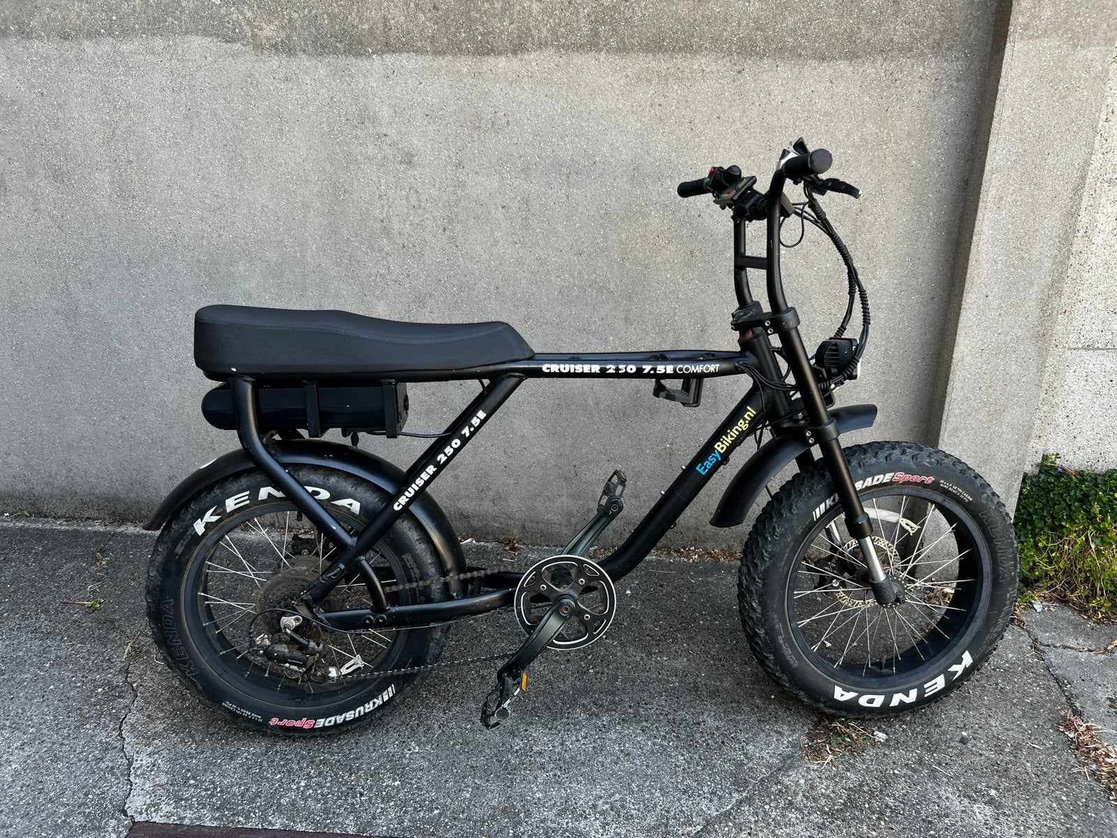 Elektrische Fatbike, Fietsen en Brommers, Ophalen, Zo goed als nieuw