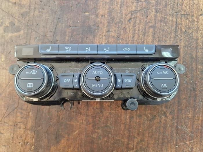 Panneau de commandes chauffage d'un Volkswagen Golf, Volkswagen, -, 3 mois de garantie, Utilisé