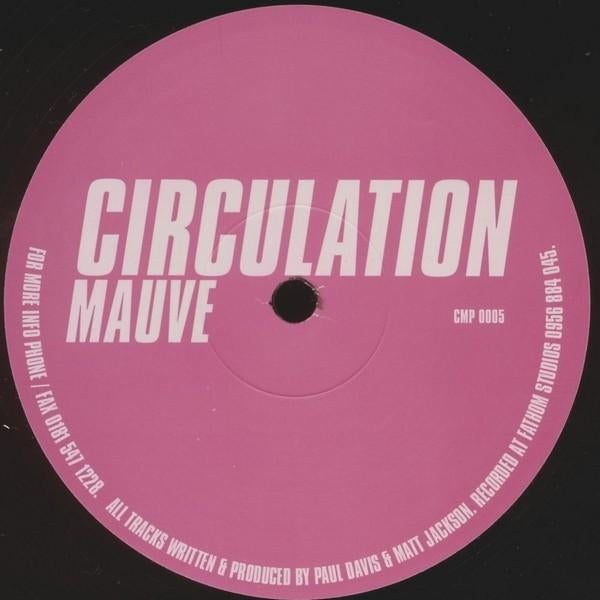 Circulation – Mauve, Ophalen of Verzenden, Zo goed als nieuw