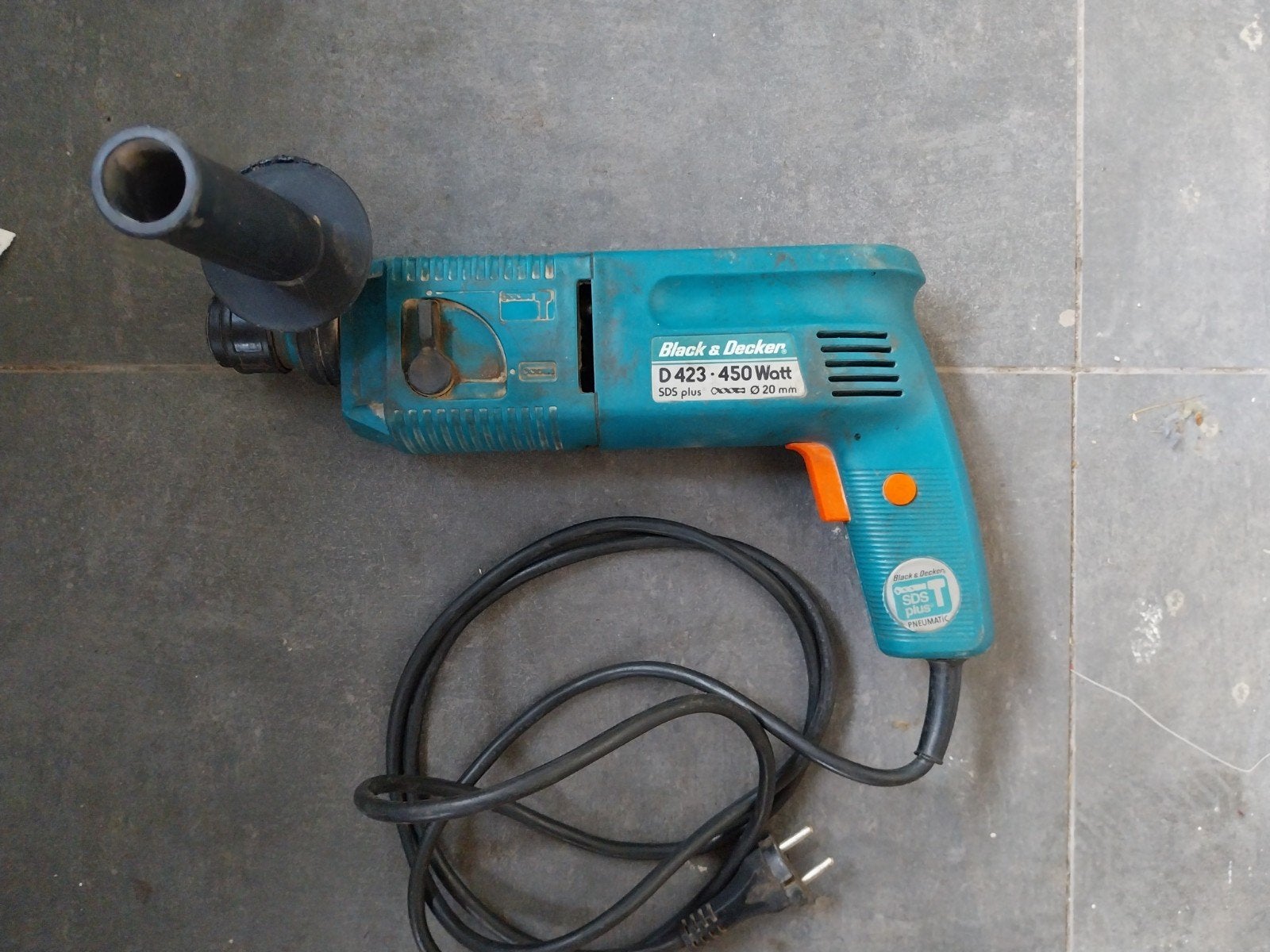 boormachine black & decker, Doe-het-zelf en Bouw, Ophalen of Verzenden, Gebruikt, 400 tot 600 watt, Boormachine