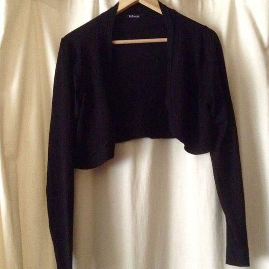 Bolèro voor dames L, Kleding | Dames, Zwart, Maat 42/44 (L), Ophalen of Verzenden, Zo goed als nieuw