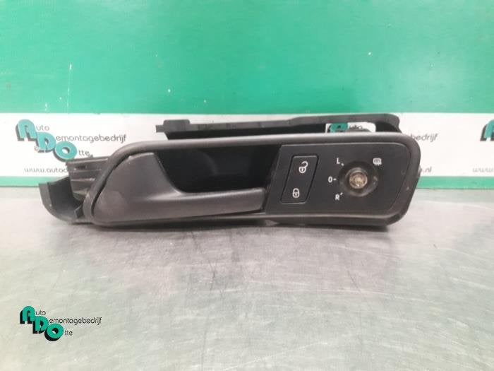 Poignée portière 2portes gauche d'un Volkswagen Caddy (Cad, Volkswagen, -, 3 mois de garantie, Utilisé