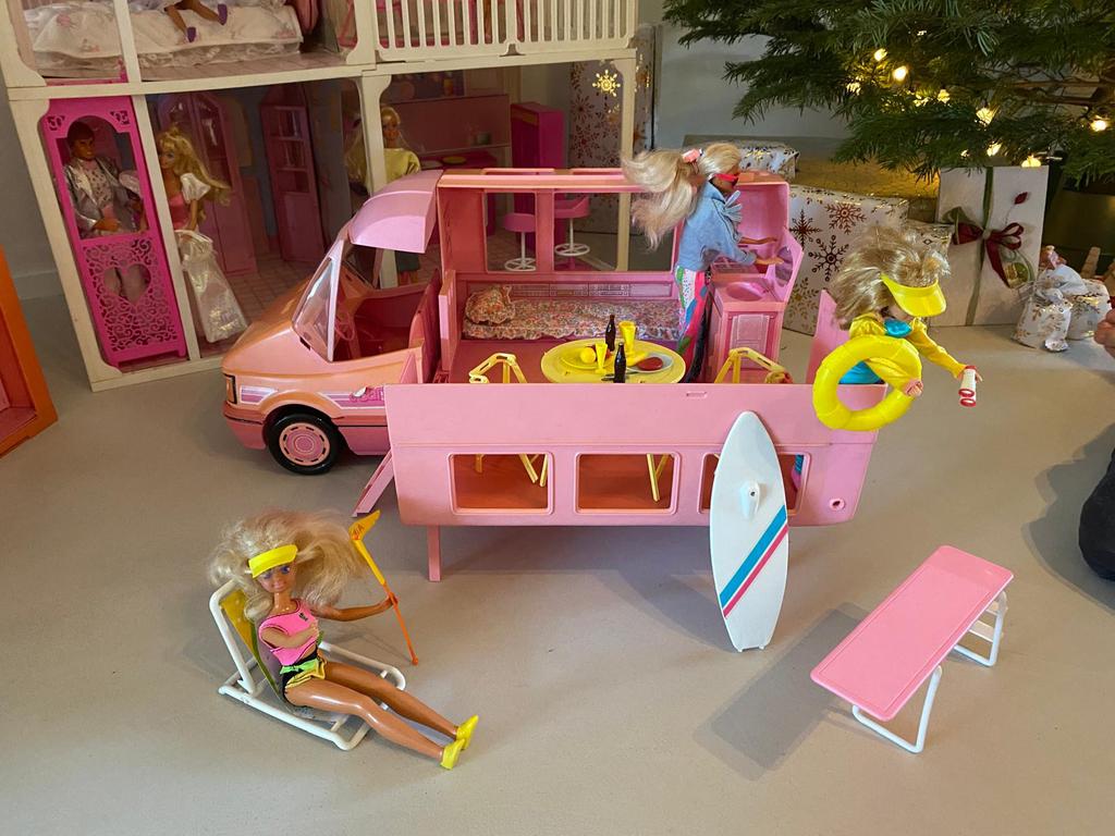 Barbies vintage jaren 90 - doe een goed bod voor het geheel, Ophalen, Gebruikt