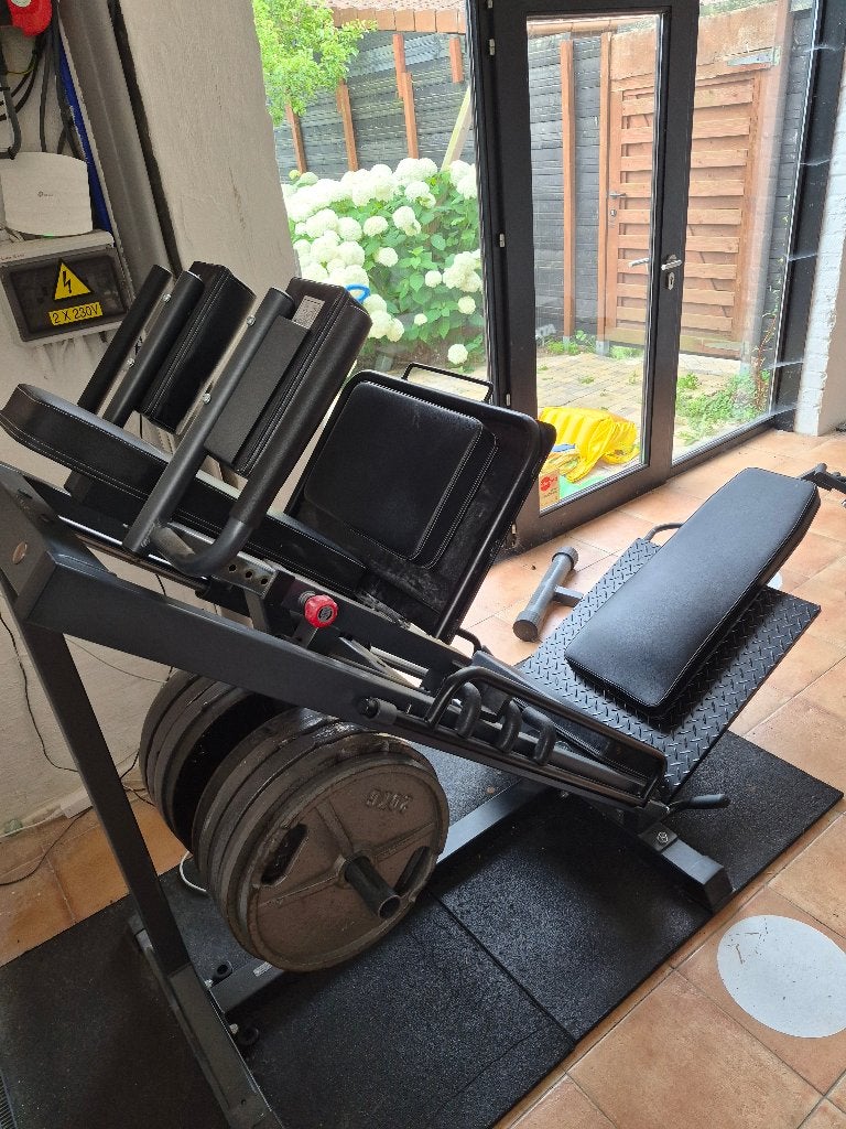 BodyCraft F660 Leg Press / Hack Squat, Ophalen, Zo goed als nieuw, Benen, Krachtstation