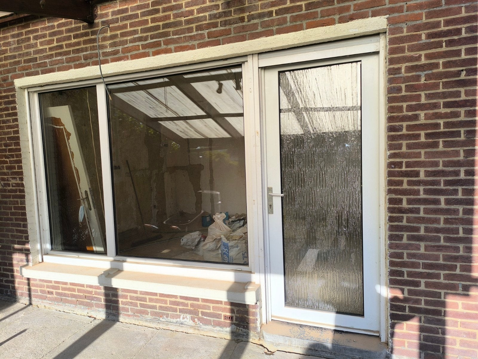 porte et châssis double vitrage avec volet électrique, Bricolage & Construction, Enlèvement, Double vitrage