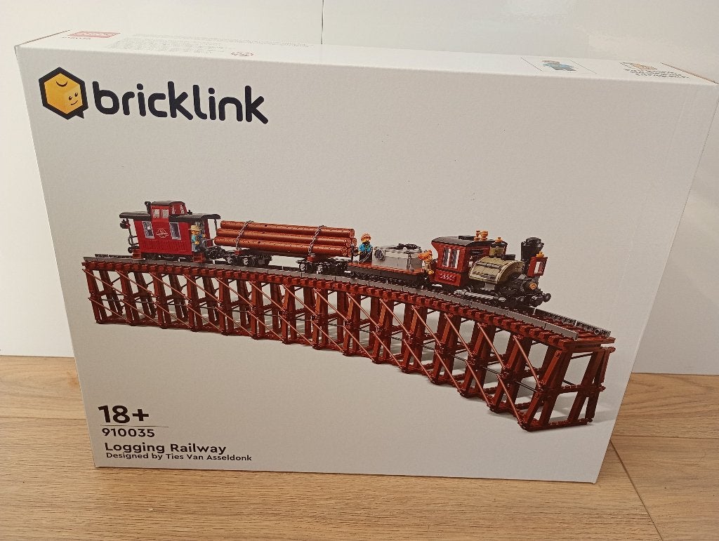 LEGO - 910035 - Chemin de fer forestier - Bricklink, Neuf, Lego, Ensemble complet, Pièces supplémentaires incluses