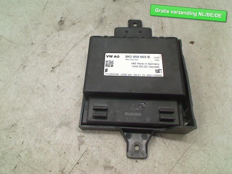 SPANNINGSREGELAAR Audi A4 (B8) (8K0959663B), Info@audi.de, Audi, Audi AG, Gebruikt