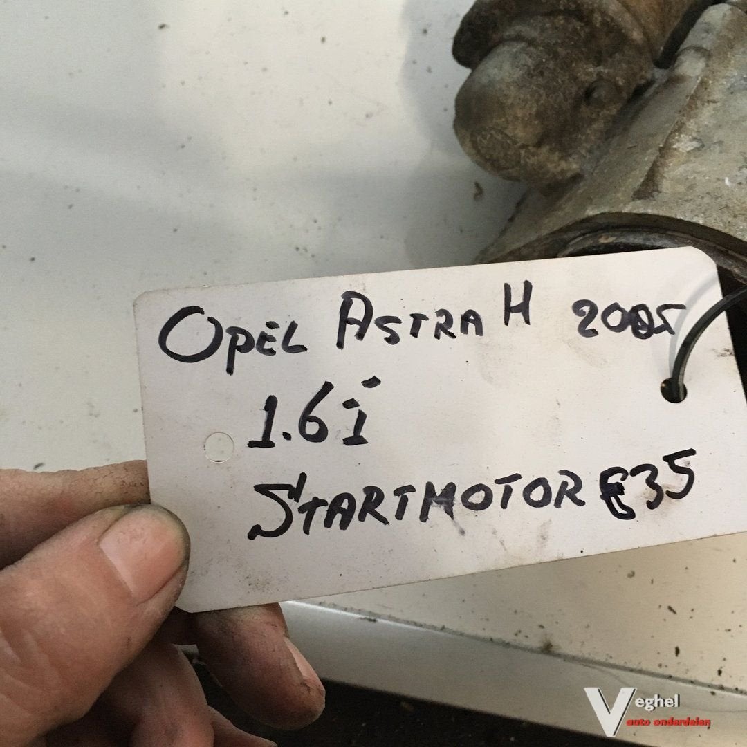 Opel astra H 1.6 2005   Startmotor, Gebruikt, -, -, Ophalen of Verzenden